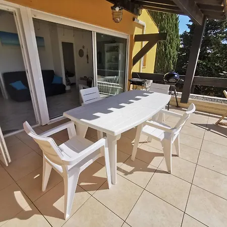 Climatise, Piscine, Pres Des Plages - 8 Pers. - Fr-1-880-41 아그